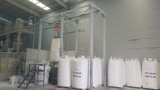 PVC Boru Ekstrüzyonu İçin Tam Otomatik Toz Karıştırma Tartı Taşıma Sistemi