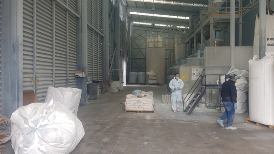 PVC Boru Ekstrüzyonu İçin Tam Otomatik Toz Karıştırma Tartı Taşıma Sistemi