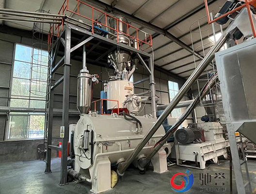 Vakumlu Taşıma Dozajlama Sistemli Plastik Karıştırma Makinesi PVC Mikser