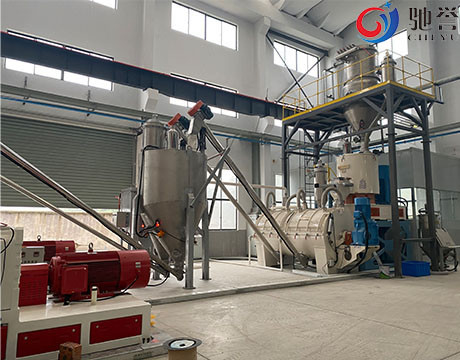 Vidalı Konveyörlü Toz Karıştırıcı İçin Otomatik Besleme Taşıma Sistemi