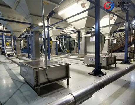 Dozlama Ekipmanlı Toz ve Granüller İçin Tüp Zincir Besleme Taşıma Sistemi