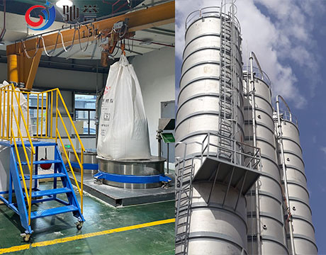 PVC Pencere Profilleri Ekstruder İçin Otomatik Dozaj Karıştırma Taşıma Sistemi