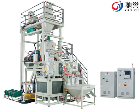 PVC Boru Ekstruder İçin Yüksek Hızlı Mikser PVC Bileşik Mikser Toz Karıştırma Makinesi