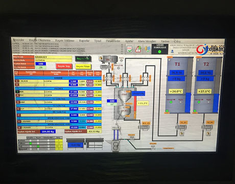 Karbon Siyahı Sıvı Yağ Tartı ve Dozlama Sistemi Kauçuk Karıştırma Makinesi Banbury Karıştırıcı