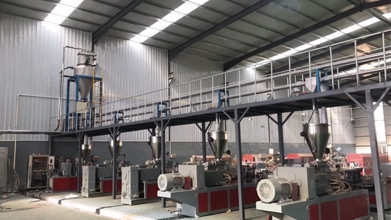 Tüp Zincirli Konveyör Otomatik Taşıma Sistemi Ekstruder Besleme Makinesi