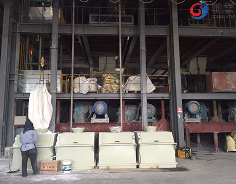 Otomatik Besleme Pnömatik Taşıma Sistemi Extruder Hattı